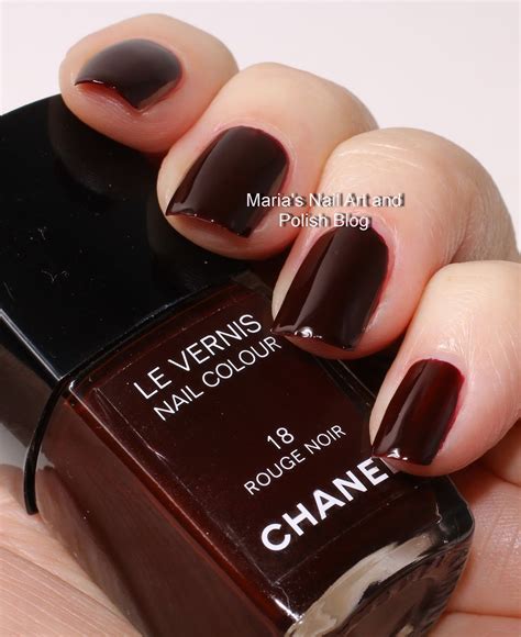 rouge noir chanel gelish|Chanel nail polish colors.